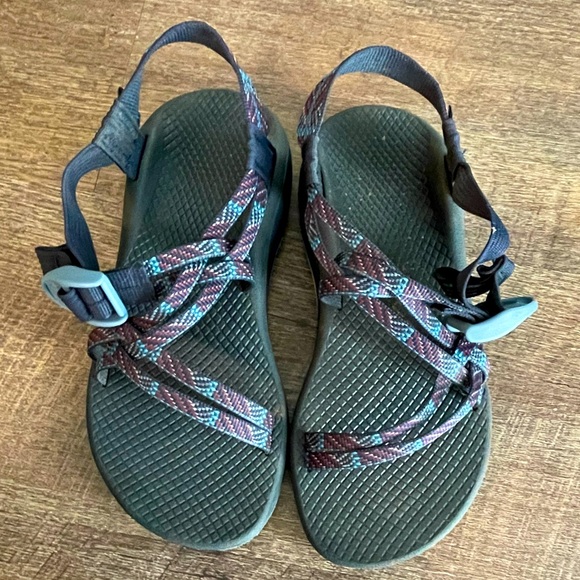 Chaco Women’s Z Cloud X Lean Navy Sandals Outdoor Strappy Hiking Camping Size 6 - Picture 2 of 5